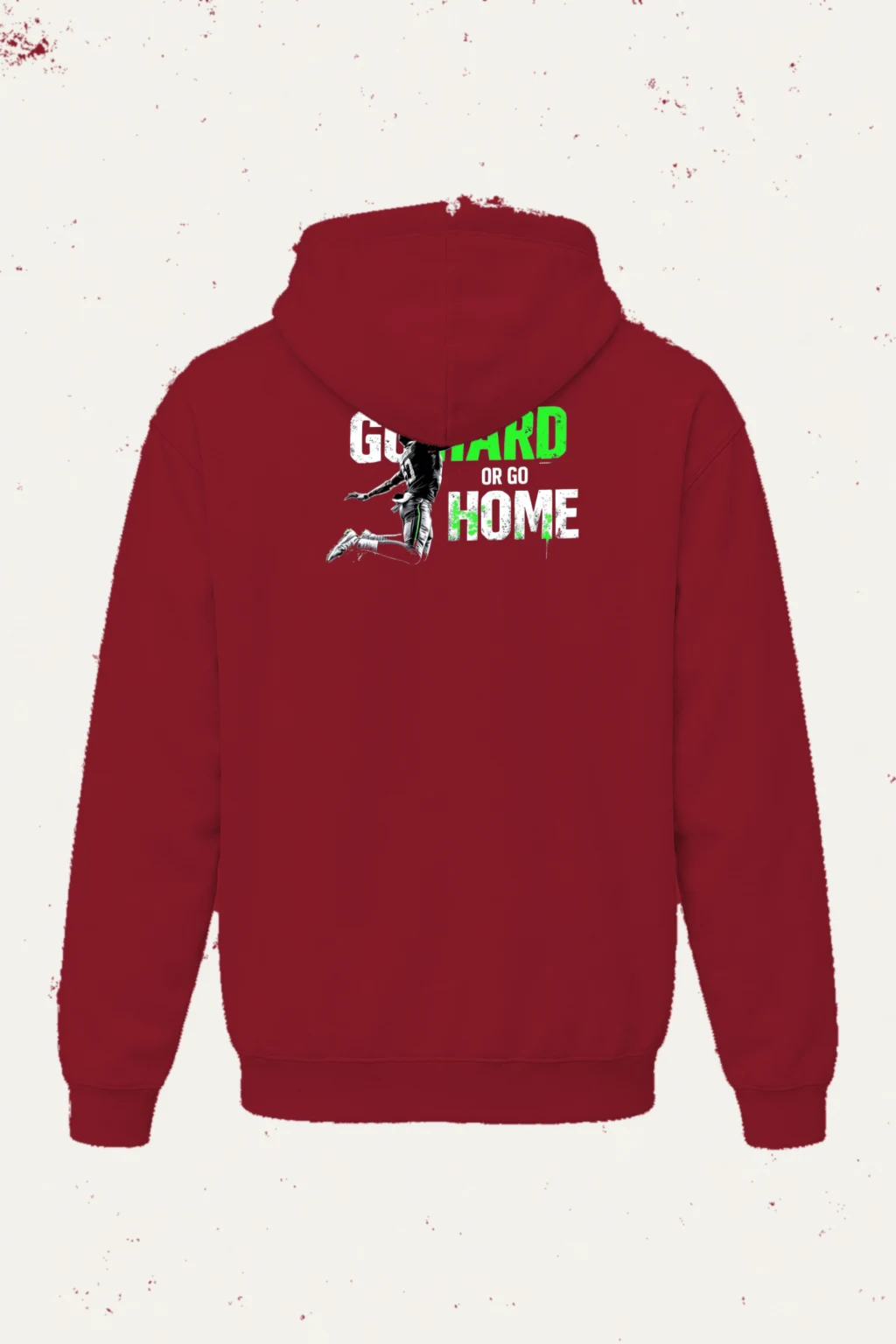 "Go Hard Or Go Home" Heavy Blend Unisex Pullover Hoodie | Gildan 18500