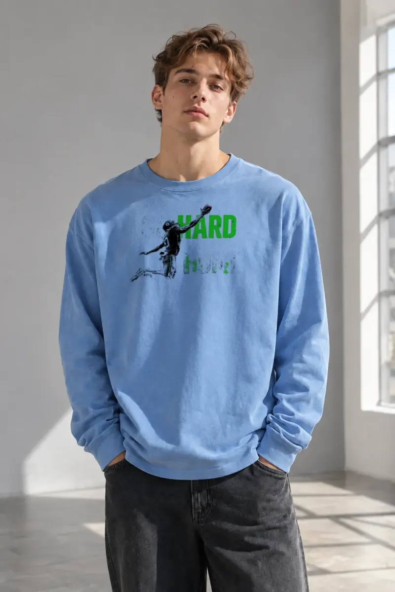 “Go Hard Or Go Home” Unisex Longsleeve T-shirt | Gildan 2400