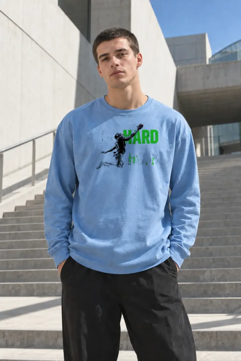 "Go Hard Or Go Home" Unisex Longsleeve T-shirt | Gildan 2400