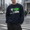 "Go Hard Or Go Home" Unisex Sponge Fleece Crewneck Sweatshirt | Bella + Canvas 3901