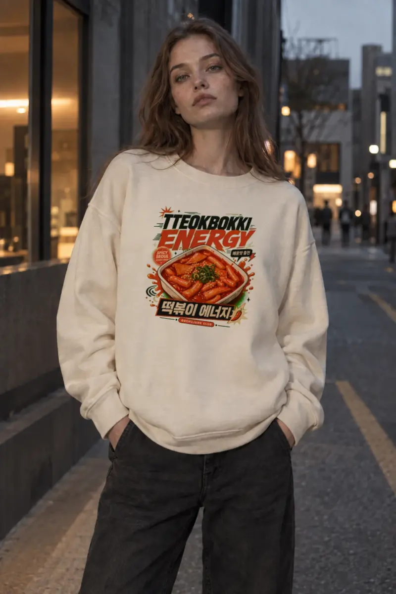 "Gochujang Club" Unisex Sponge Fleece Crewneck Sweatshirt | Bella + Canvas 3901