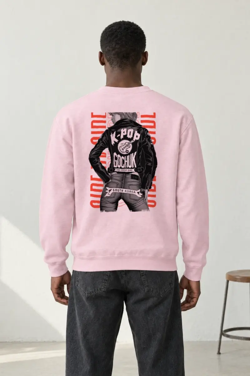 "Gochuk Girl Band" Heavy Blend Unisex Crewneck Sweatshirt | Gildan 18000