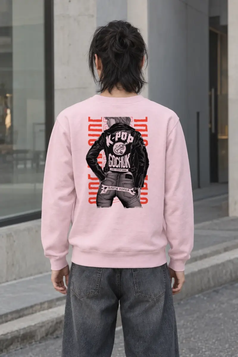 "Gochuk Girl Band" Heavy Blend Unisex Crewneck Sweatshirt | Gildan 18000