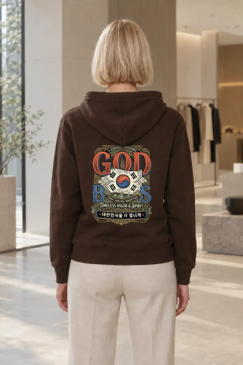 "God Bless Heritage" Heavy Blend Unisex Pullover Hoodie | Gildan 18500