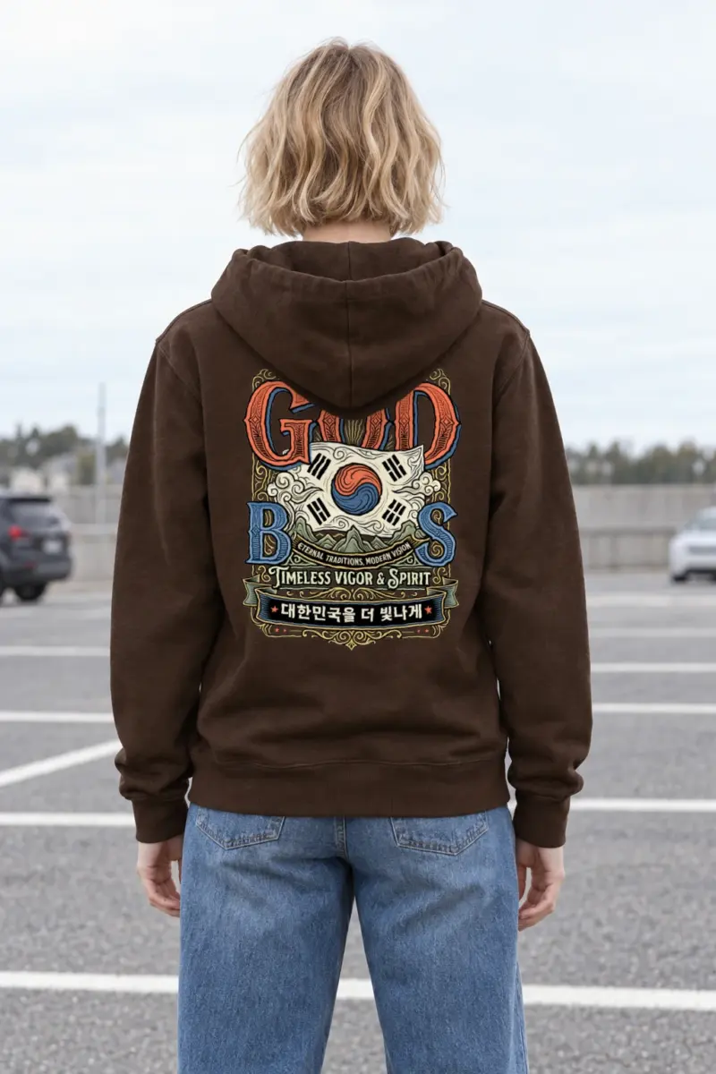 "God Bless Heritage" Heavy Blend Unisex Pullover Hoodie