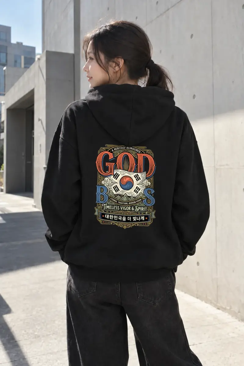 "God Bless Heritage" Heavy Blend Unisex Pullover Hoodie | Gildan 18500