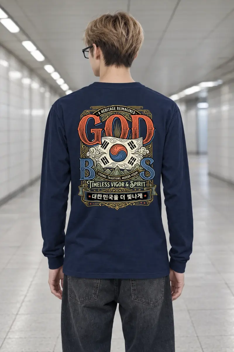 "God Bless Heritage" Unisex Longsleeve T-shirt