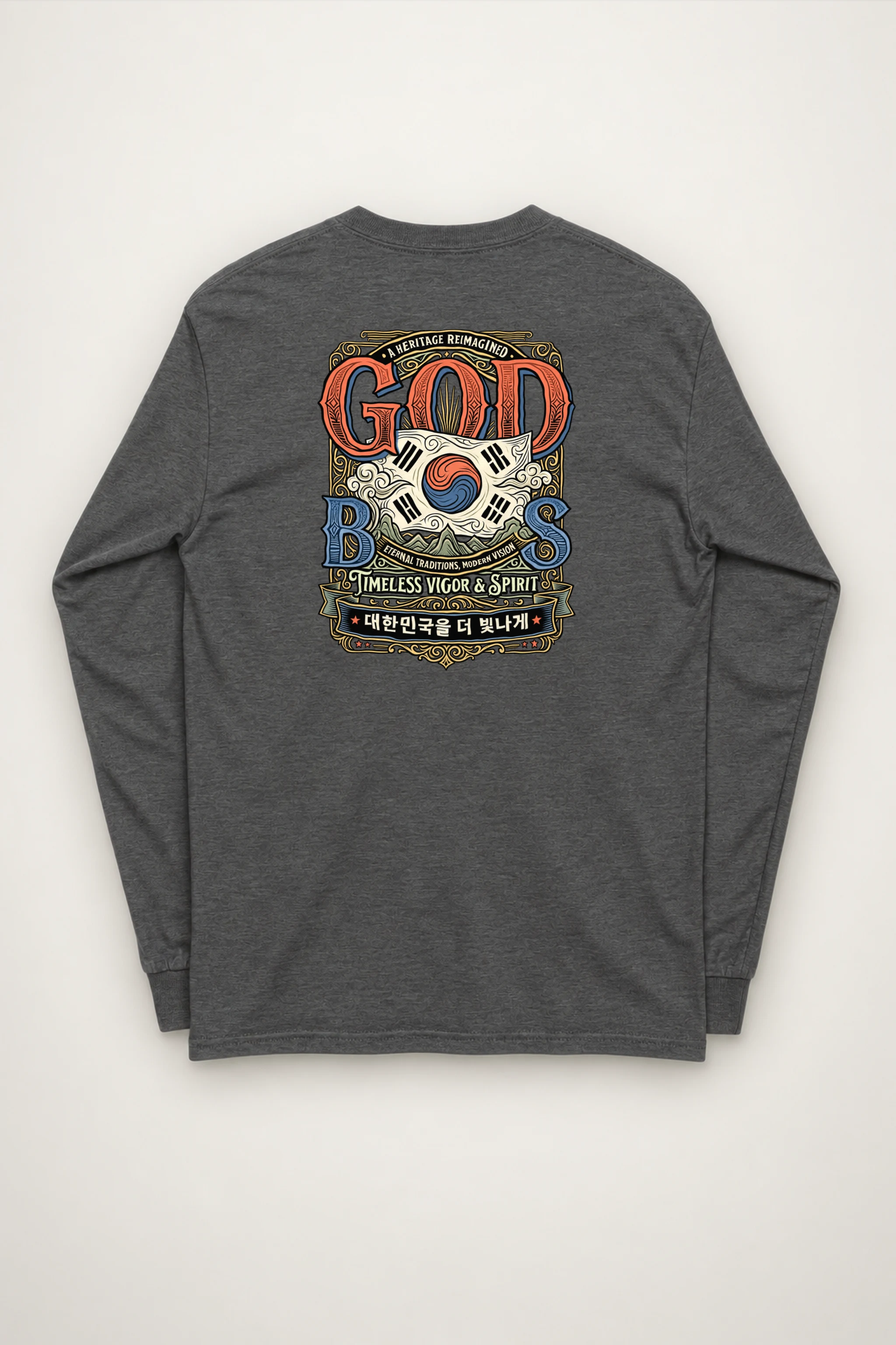 "God Bless Heritage" Unisex Longsleeve T-shirt