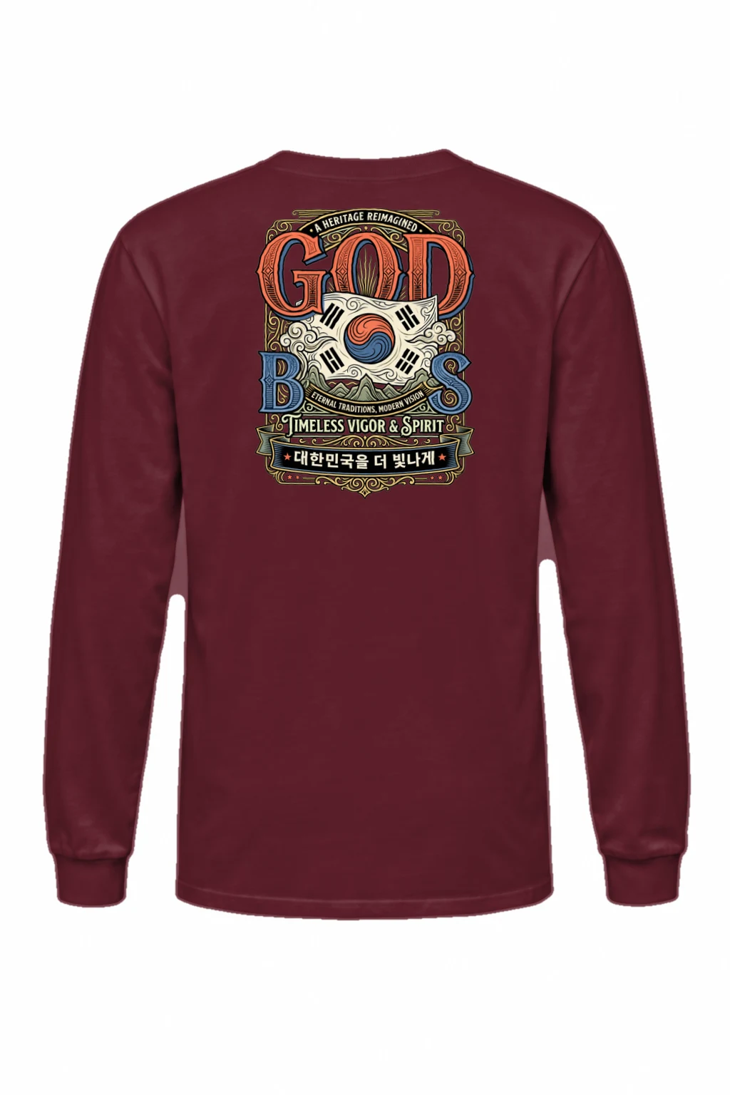 "God Bless Heritage" Unisex Longsleeve T-shirt | Gildan 2400