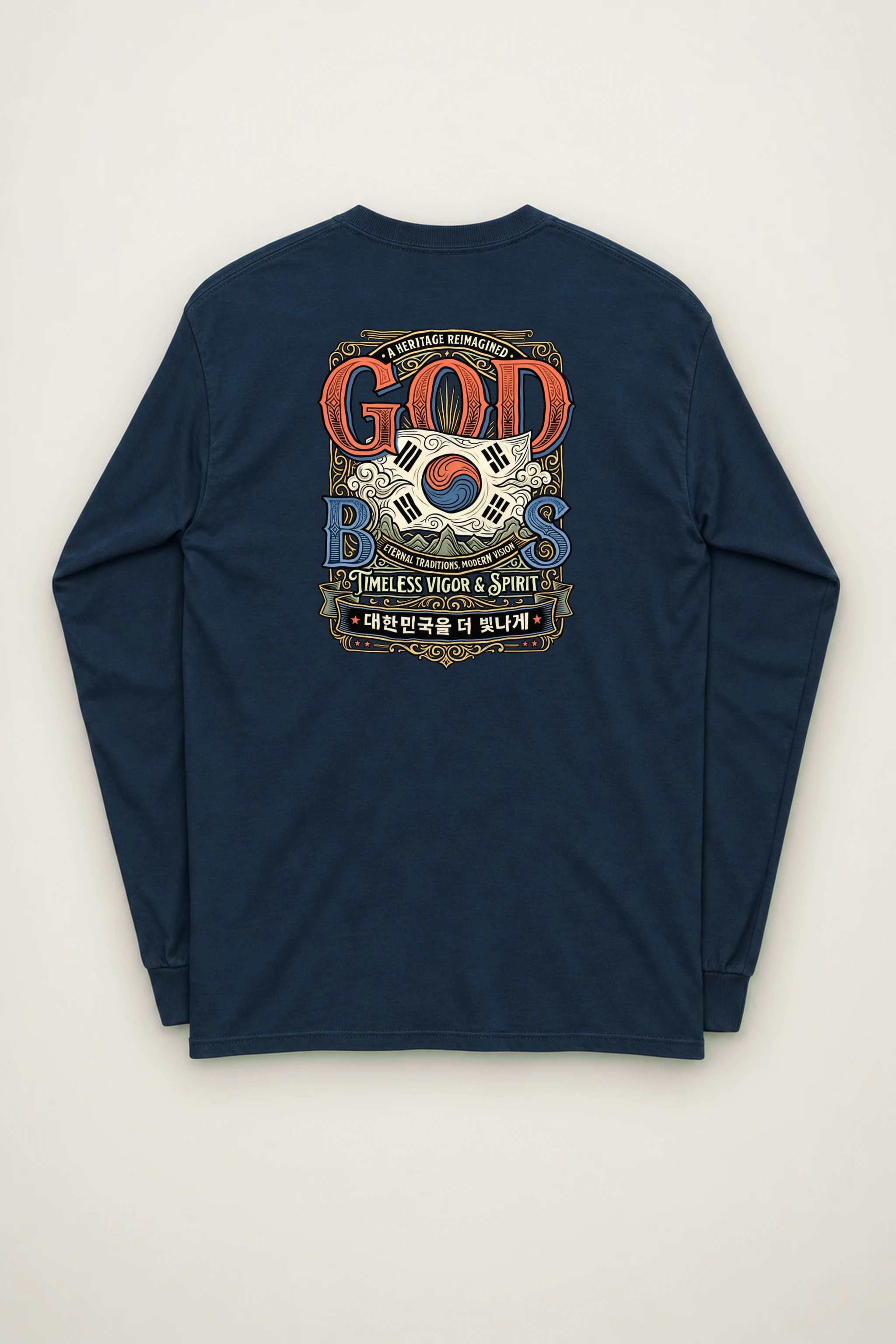 "God Bless Heritage" Unisex Longsleeve T-shirt