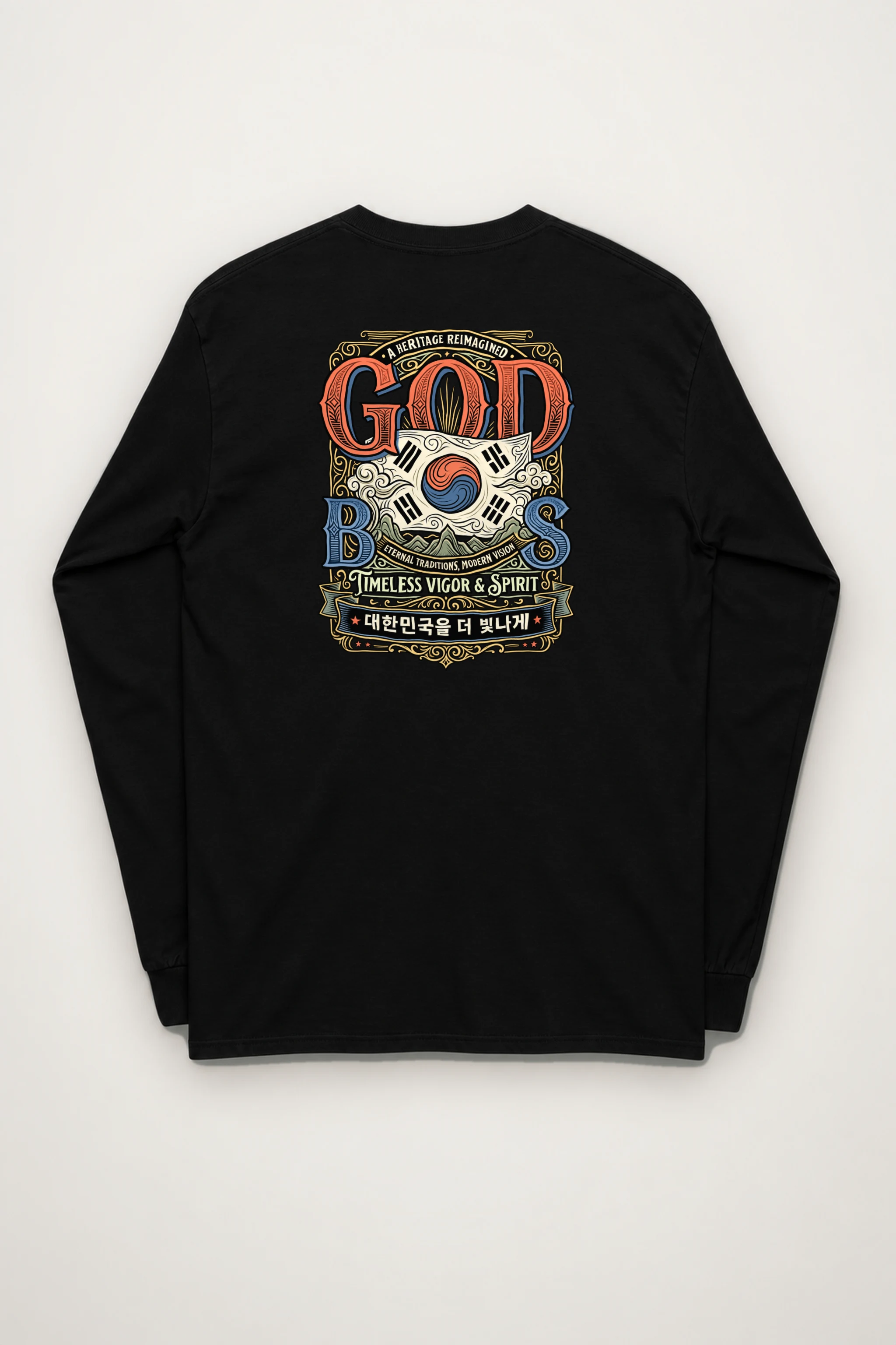 "God Bless Heritage" Unisex Longsleeve T-shirt