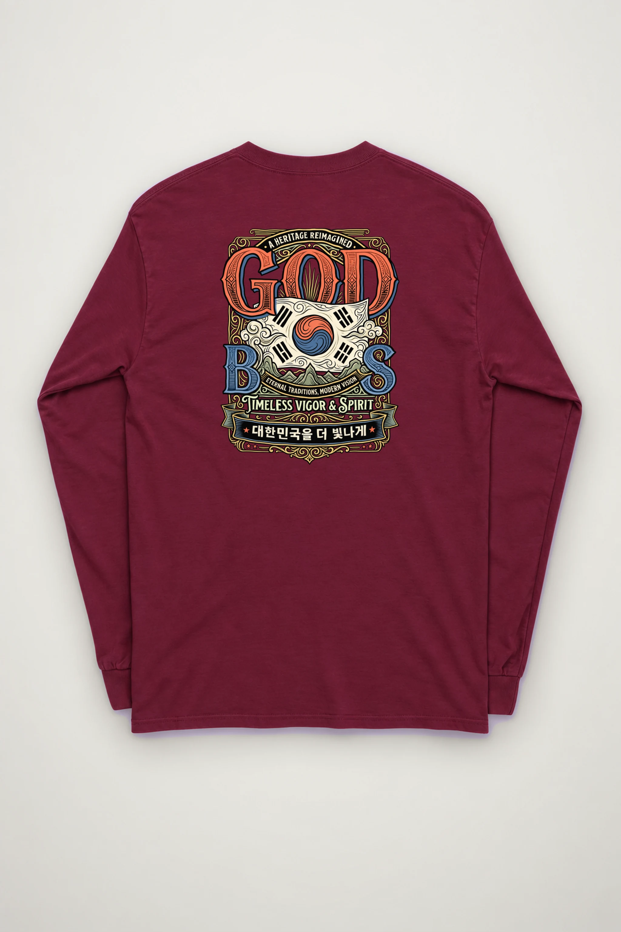 "God Bless Heritage" Unisex Longsleeve T-shirt