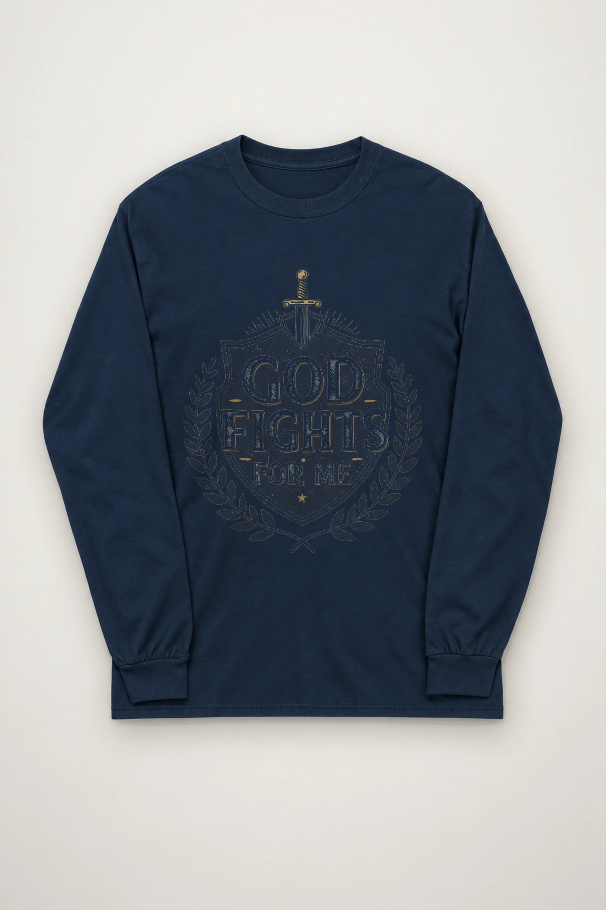 "God Fights For Me" Unisex Longsleeve T-shirt