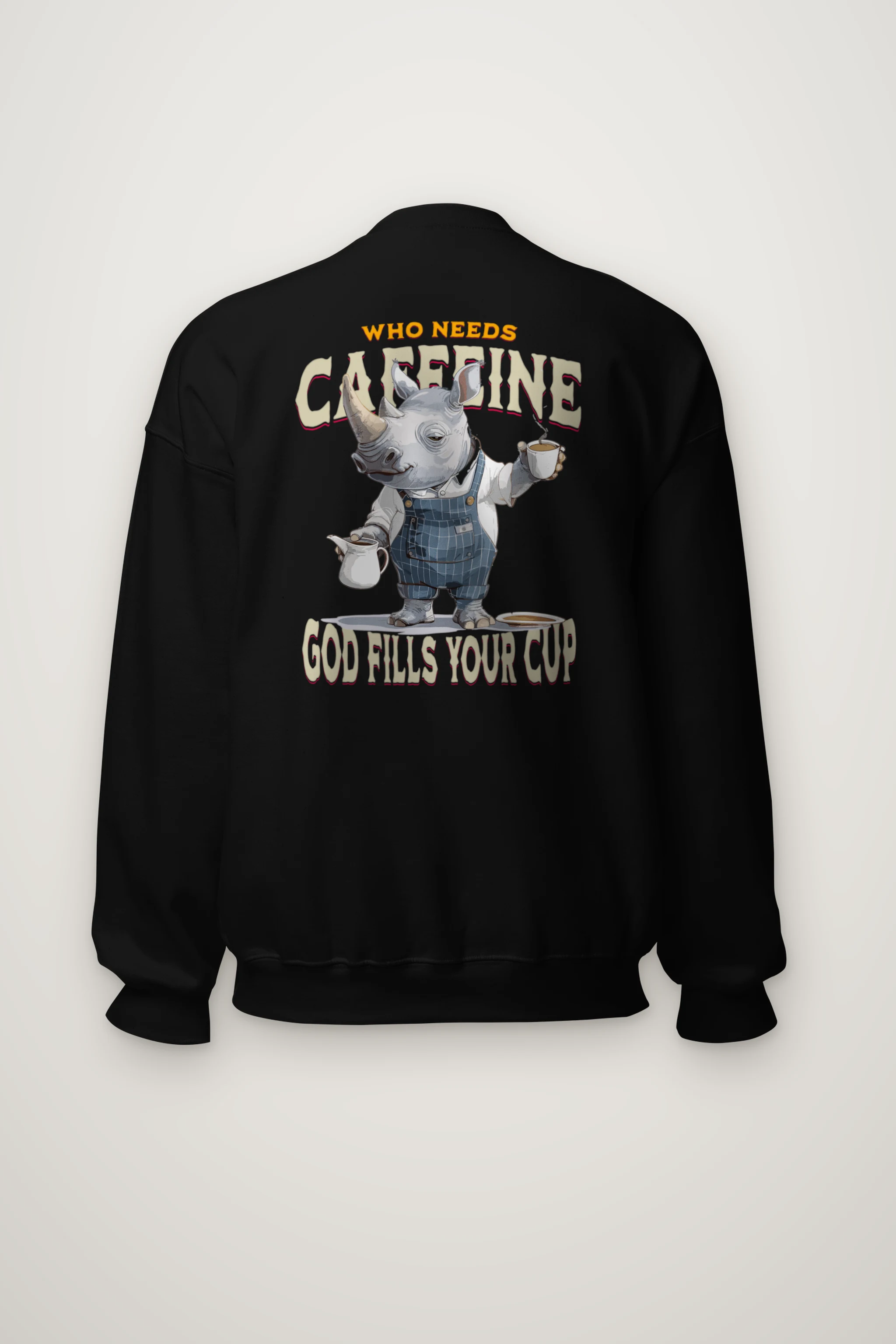 "God Fills Your Cup" Heavy Blend Unisex Crewneck Sweatshirt
