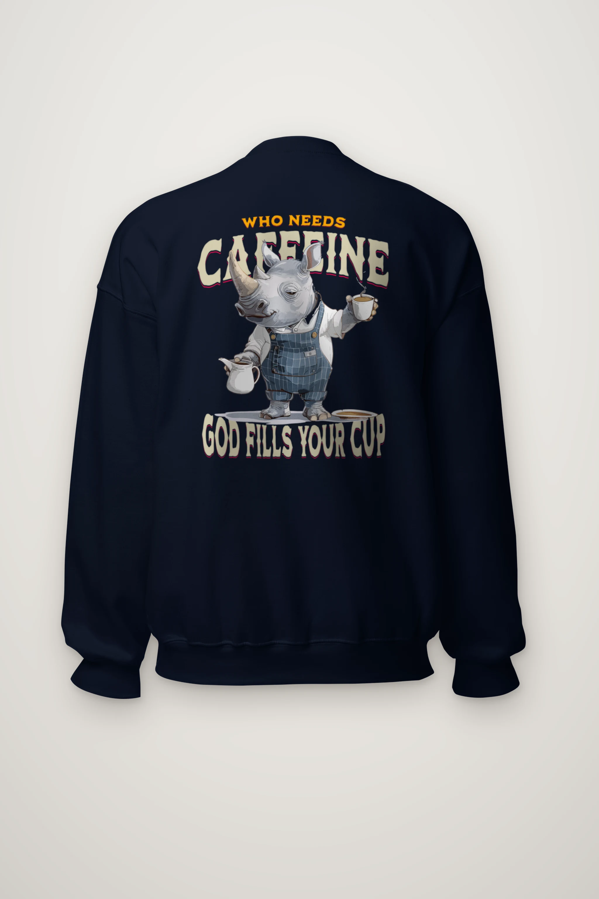 "God Fills Your Cup" Heavy Blend Unisex Crewneck Sweatshirt