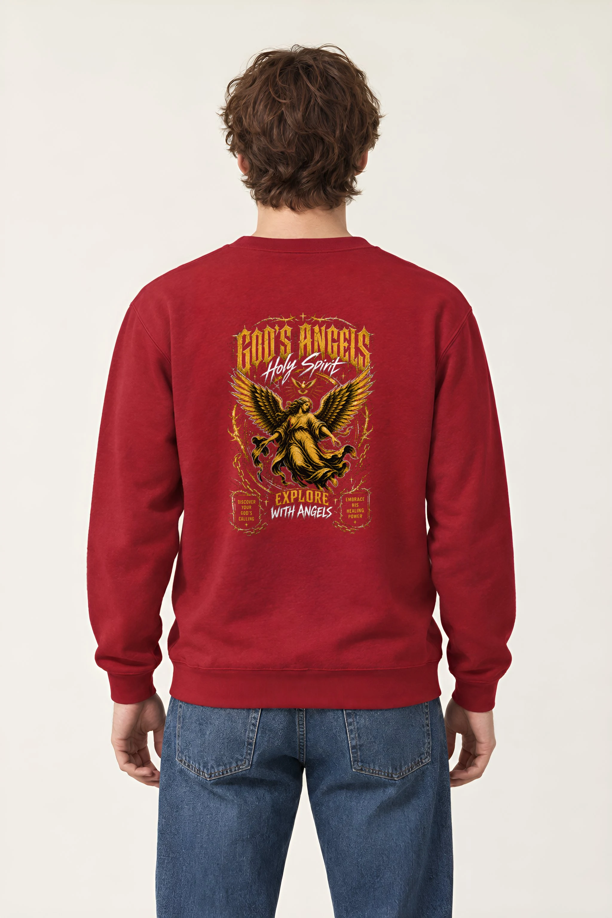 "God’s Angels" 1 Crewneck Sweatshirt