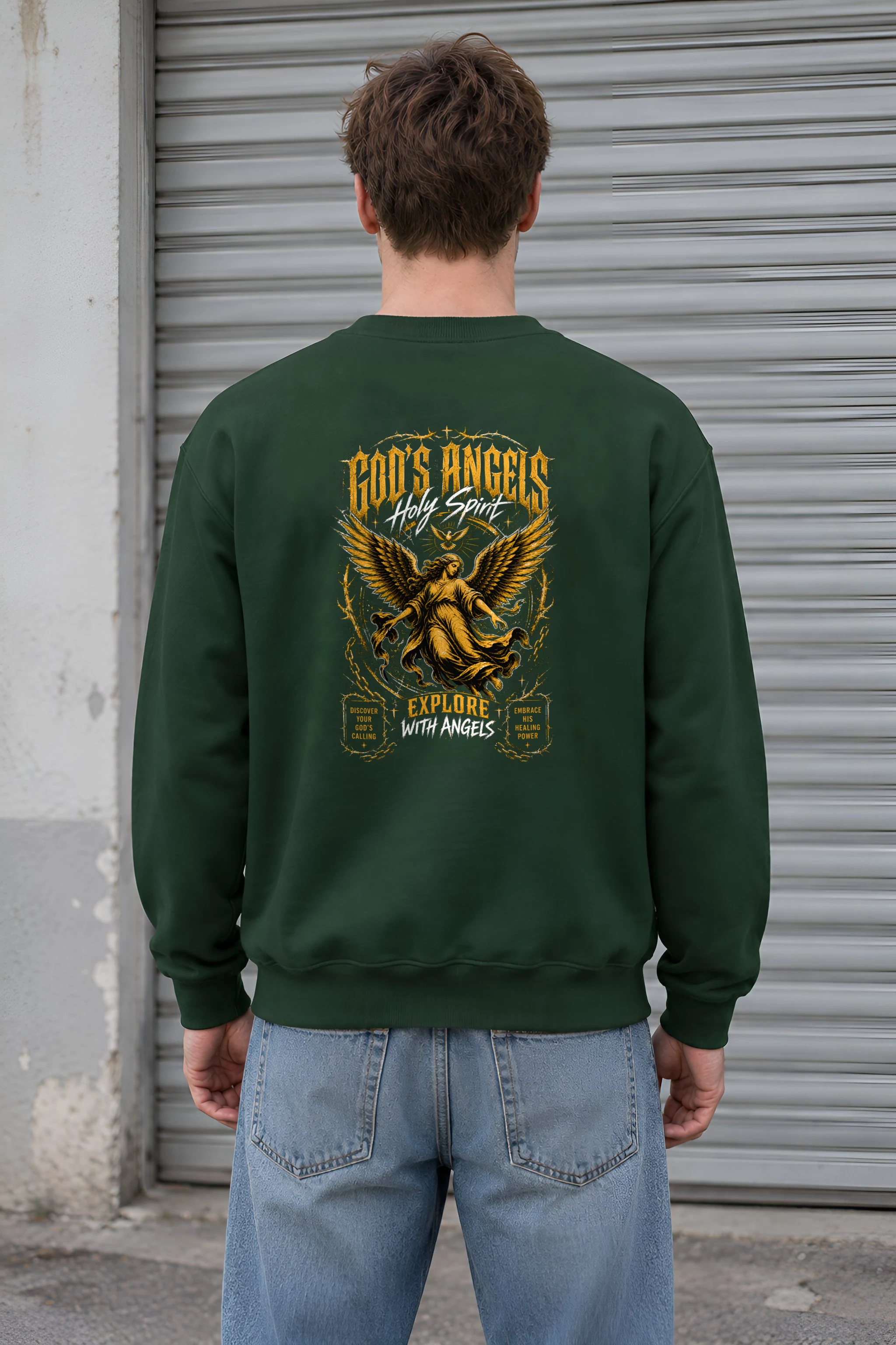 "God’s Angels" 1 Crewneck Sweatshirt