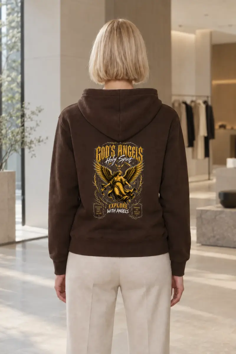 "God's Angels" Heavy Blend Unisex Pullover Hoodie | Gildan 18500