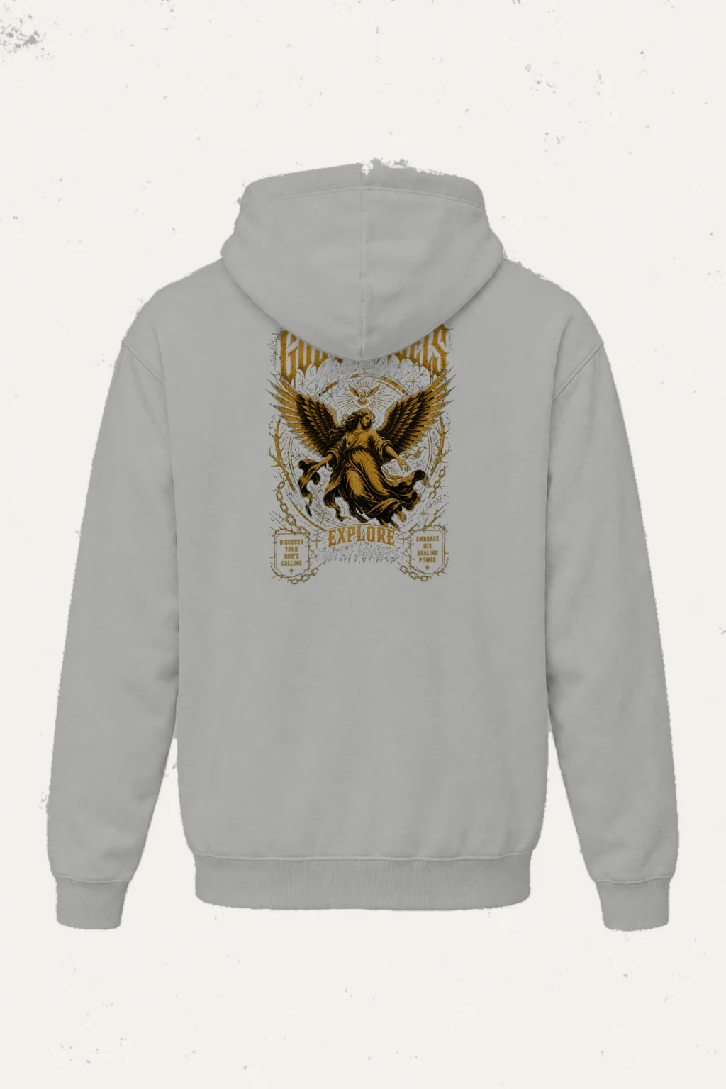 "God's Angels" Heavy Blend Unisex Pullover Hoodie | Gildan 18500