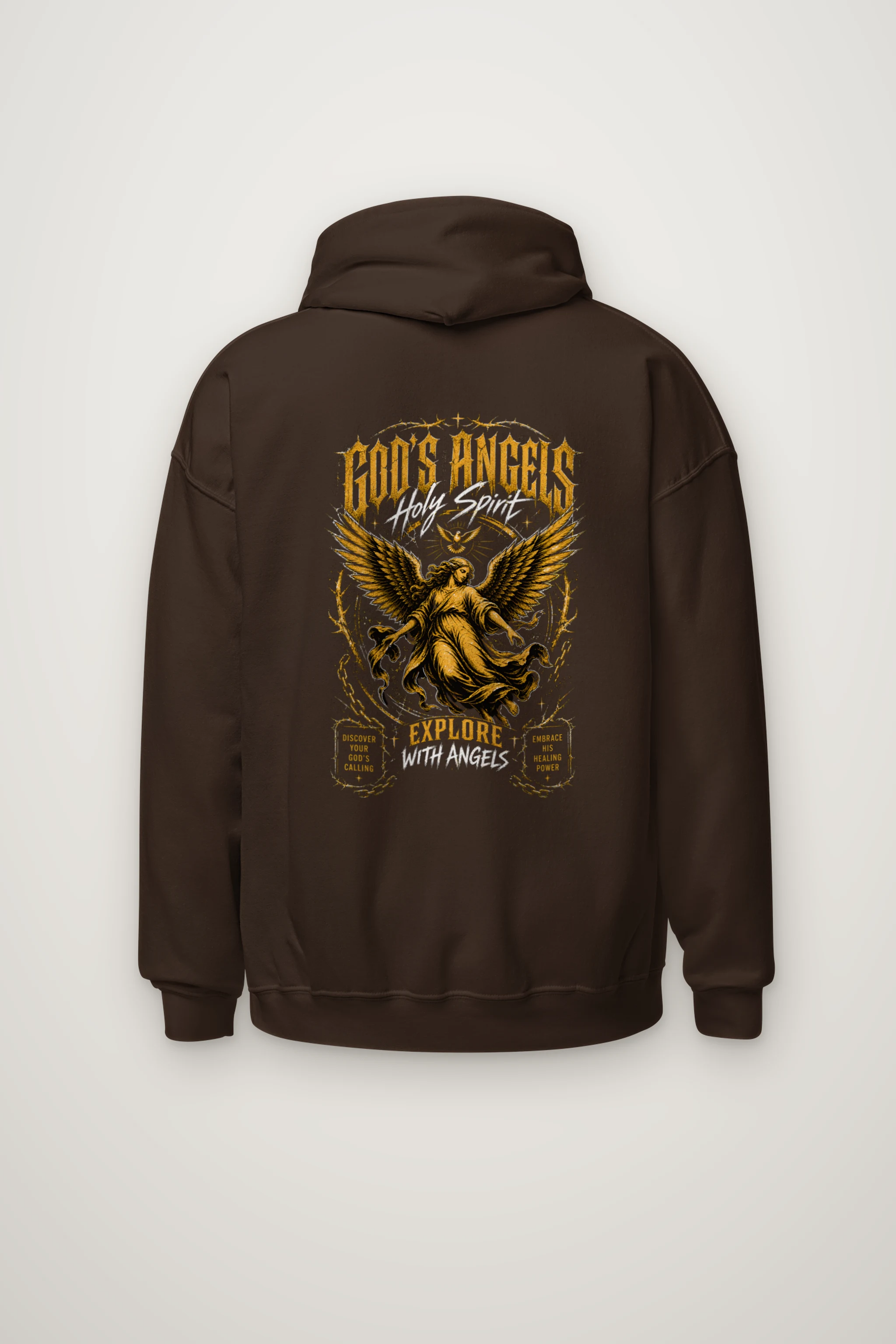"God's Angels" Heavy Blend Unisex Pullover Hoodie
