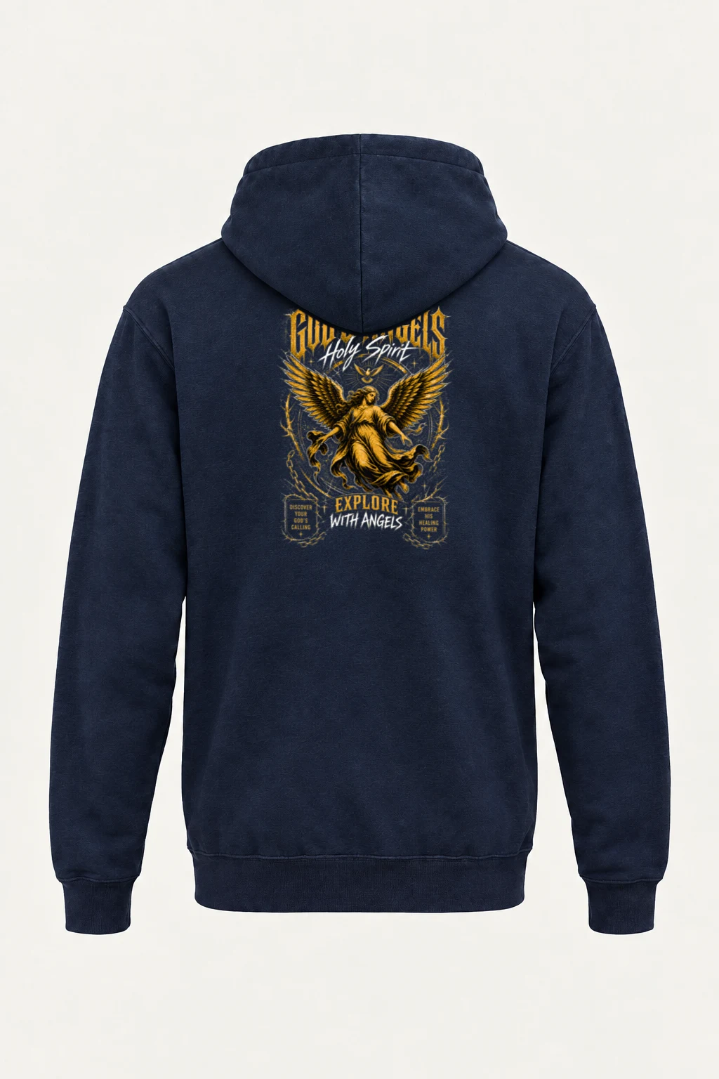 "God's Angels" Heavy Blend Unisex Pullover Hoodie | Gildan 18500