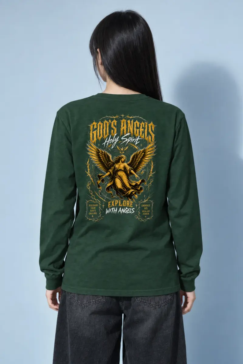 "God's Angels" Unisex Longsleeve T-shirt