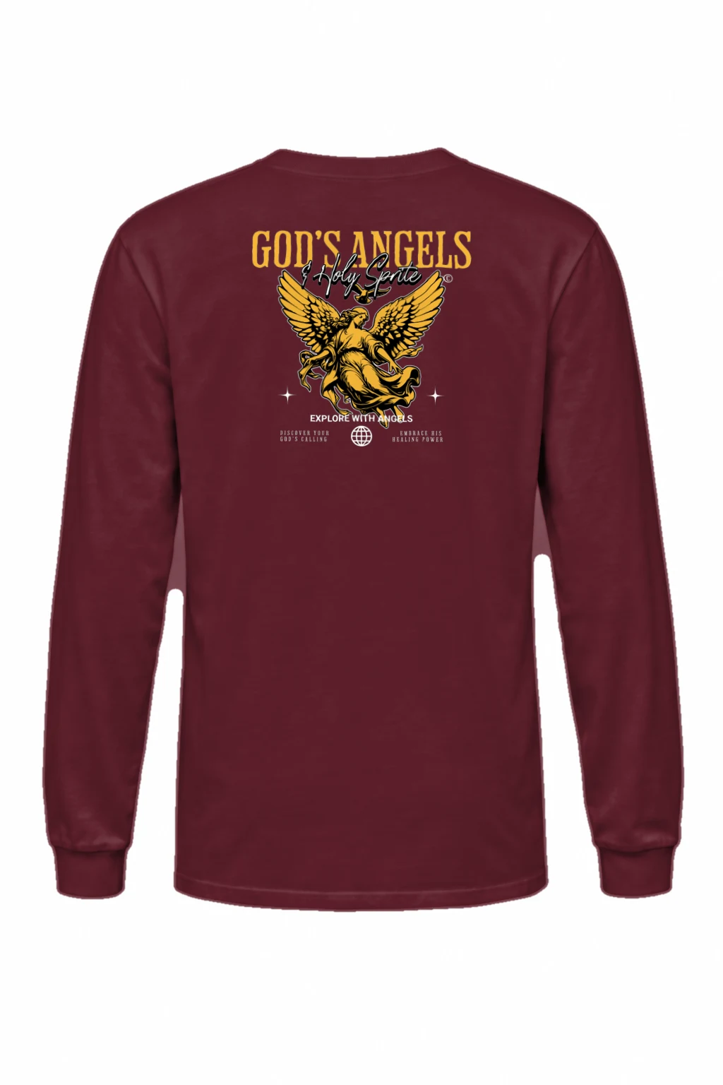 "God’s Angels" Unisex Longsleeve T-shirt | Gildan 2400