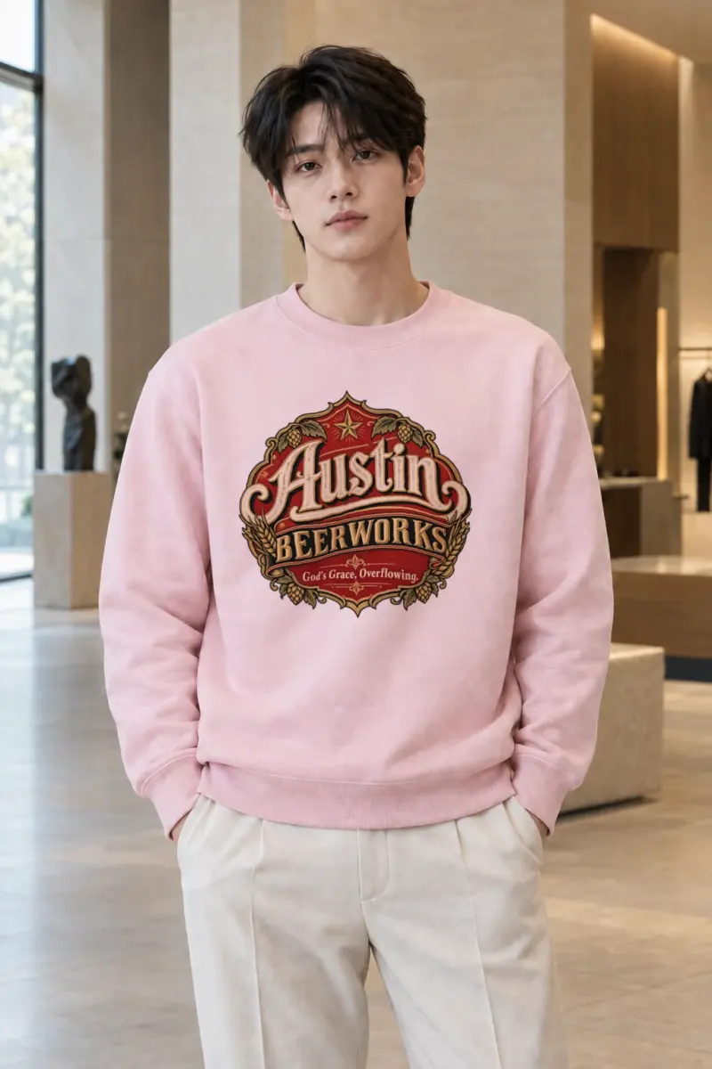 "God's Grace Overflowing" Heavy Blend Unisex Crewneck Sweatshirt | Gildan 18000