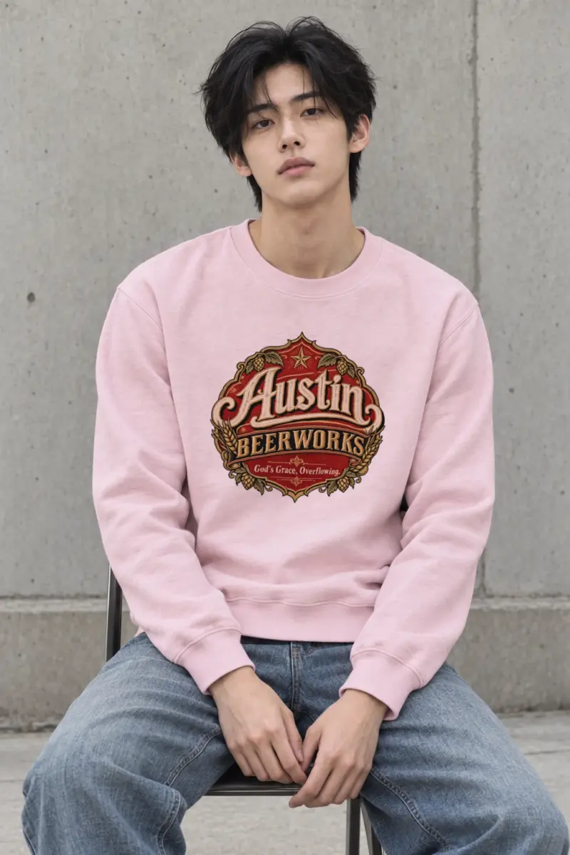 "God's Grace Overflowing" Heavy Blend Unisex Crewneck Sweatshirt