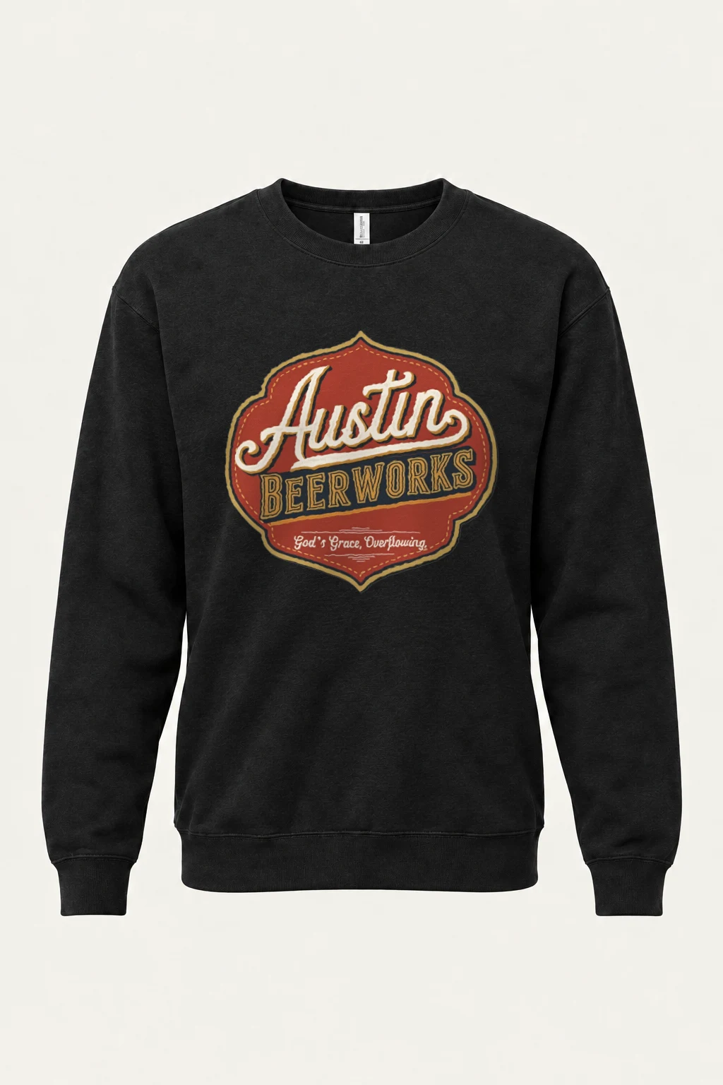 "God’s Grace Overflowing" Heavy Blend Unisex Crewneck Sweatshirt | Gildan 18000