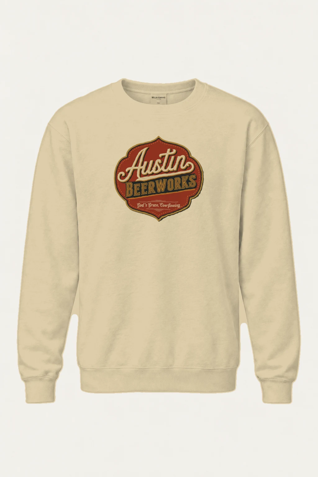 "God’s Grace Overflowing" Heavy Blend Unisex Crewneck Sweatshirt | Gildan 18000