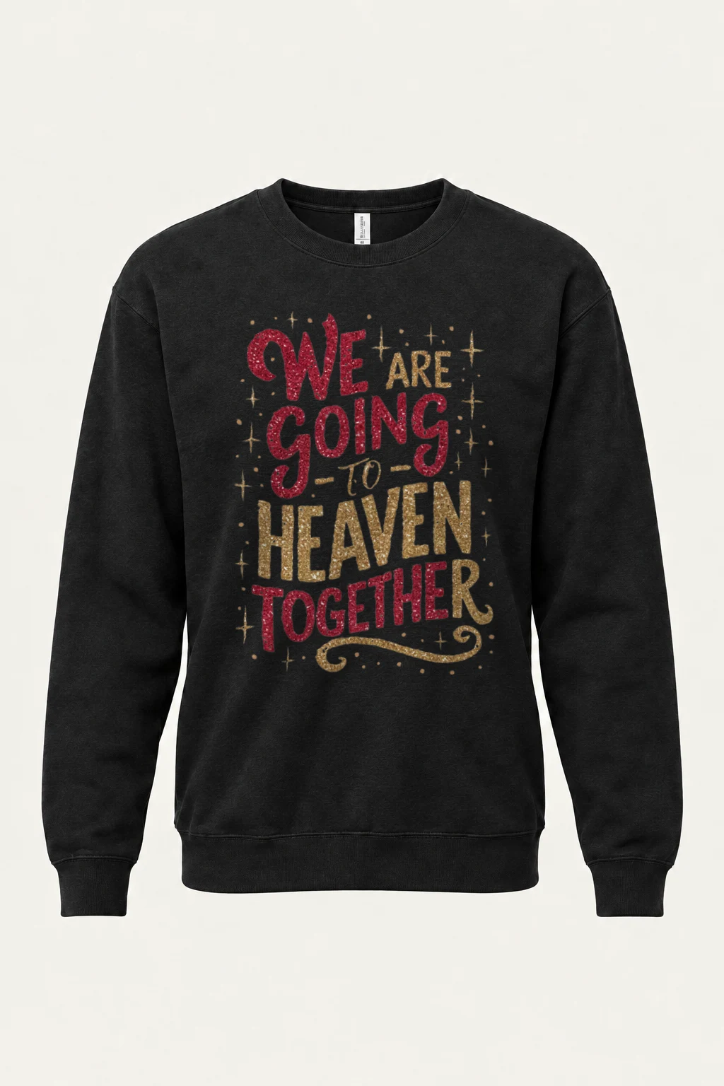 "Going To Heaven Together" Heavy Blend Unisex Crewneck Sweatshirt | Gildan 18000