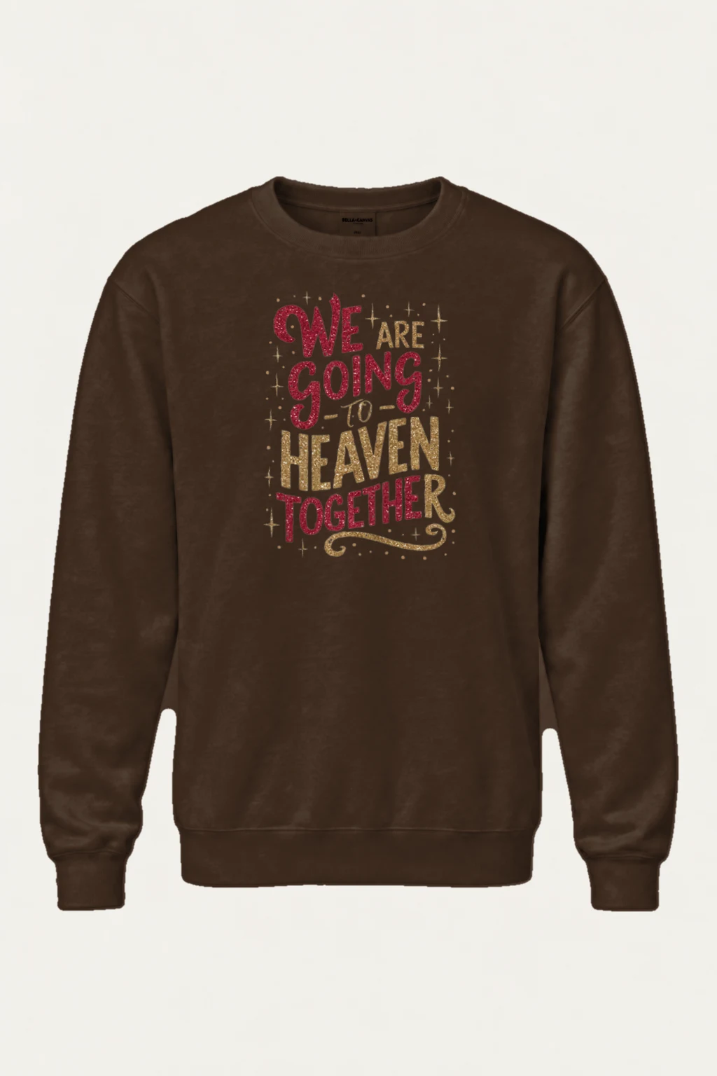 "Going To Heaven Together" Heavy Blend Unisex Crewneck Sweatshirt | Gildan 18000