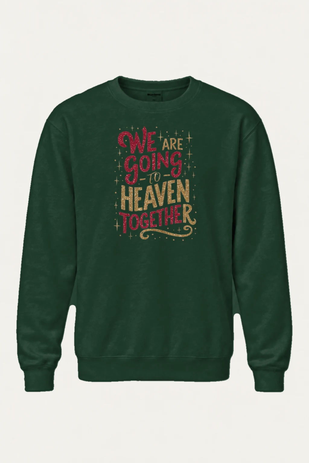 "Going To Heaven Together" Heavy Blend Unisex Crewneck Sweatshirt | Gildan 18000