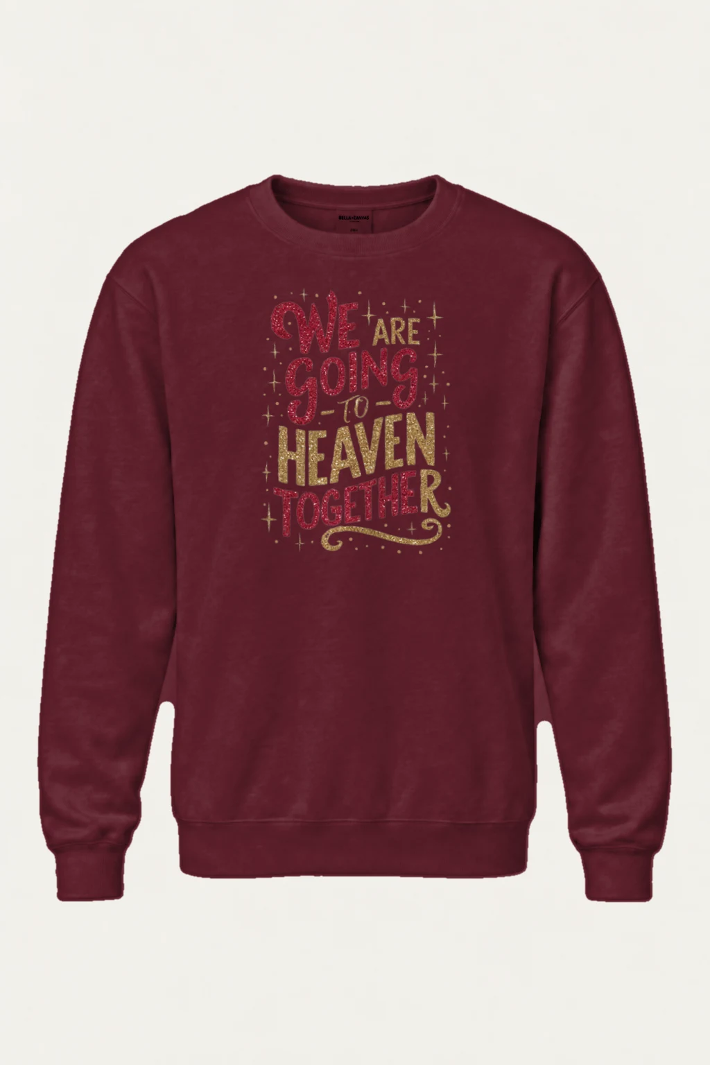 "Going To Heaven Together" Heavy Blend Unisex Crewneck Sweatshirt | Gildan 18000