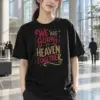 "Going To Heaven Together" Heavyweight Unisex Crewneck T-shirt | Gildan 5000