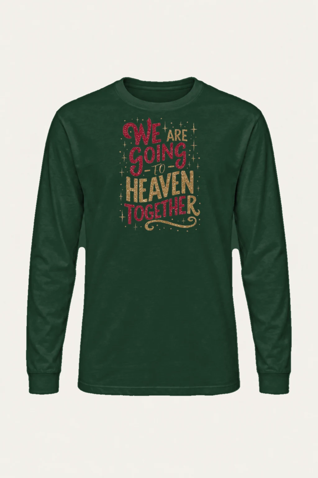"Going To Heaven Together" Unisex Longsleeve T-shirt | Gildan 2400