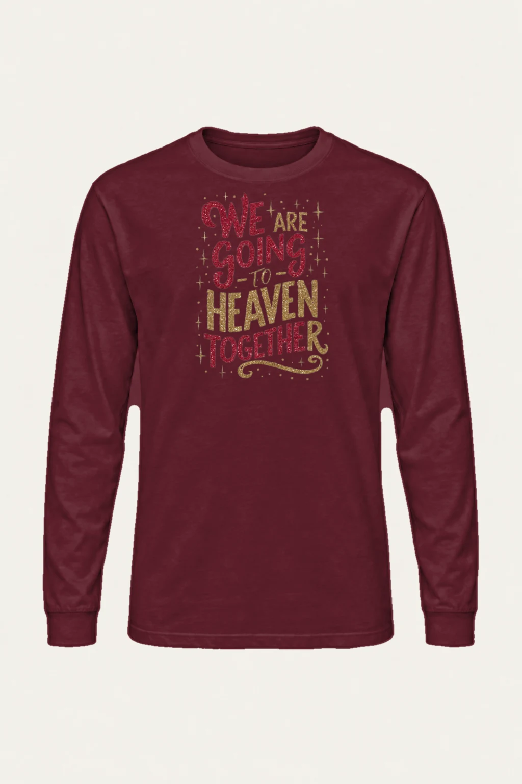 "Going To Heaven Together" Unisex Longsleeve T-shirt | Gildan 2400