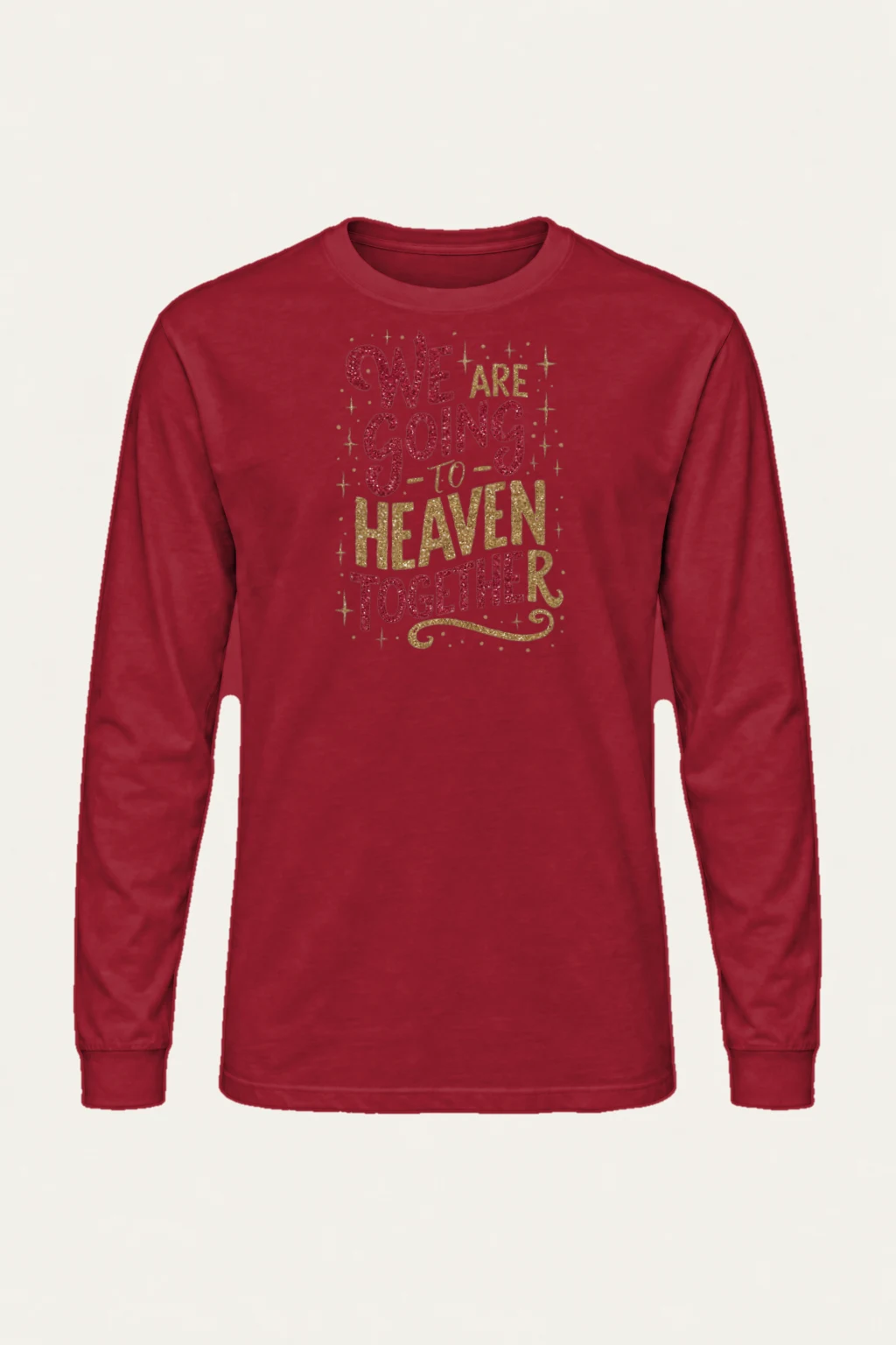"Going To Heaven Together" Unisex Longsleeve T-shirt | Gildan 2400