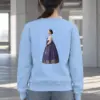 "Gold Botanical Brocade" Heavy Blend Unisex Crewneck Sweatshirt