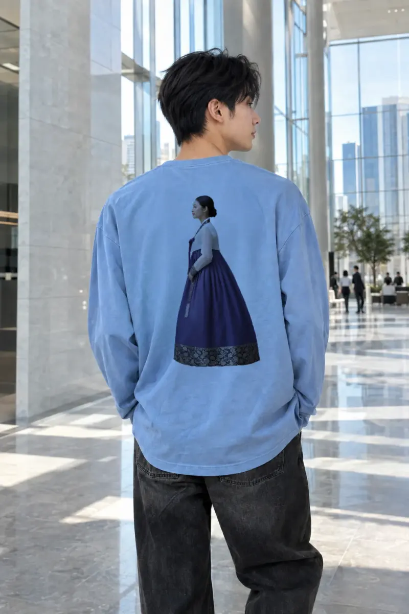 "Gold Botanical Brocade" Unisex Longsleeve T-shirt | Gildan 2400