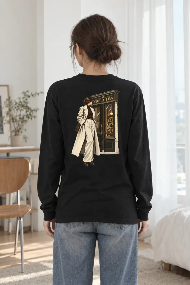 "Gold Tea" Unisex Longsleeve T-shirt