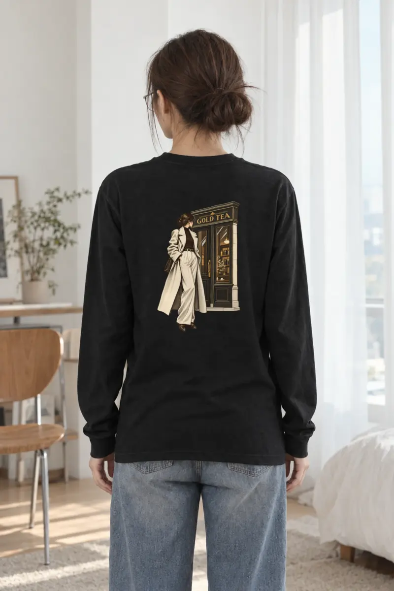 "Gold Tea" Unisex Longsleeve T-shirt