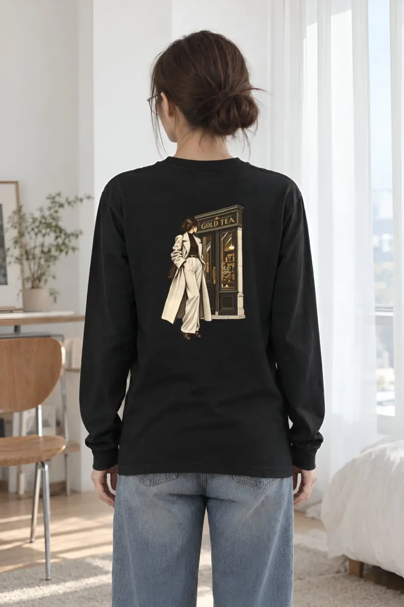 "Gold Tea" Unisex Longsleeve T-shirt