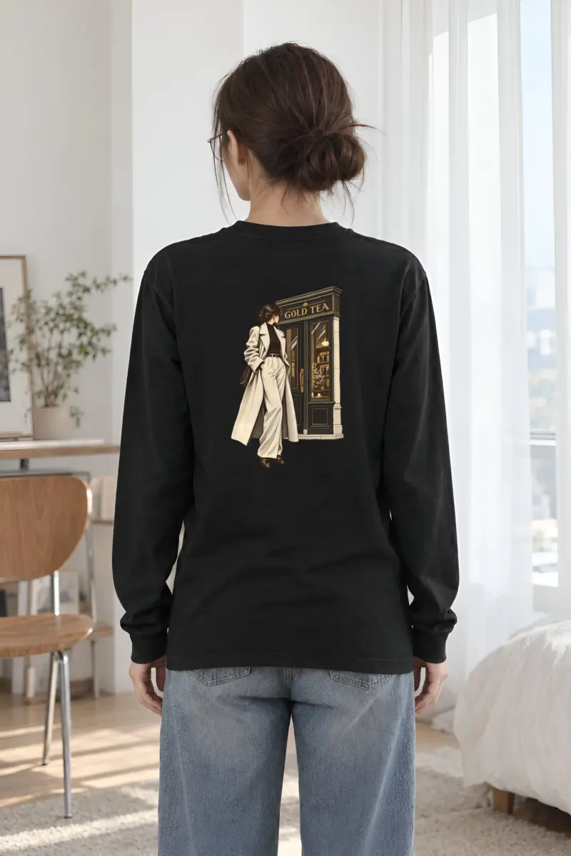 "Gold Tea" Unisex Longsleeve T-shirt