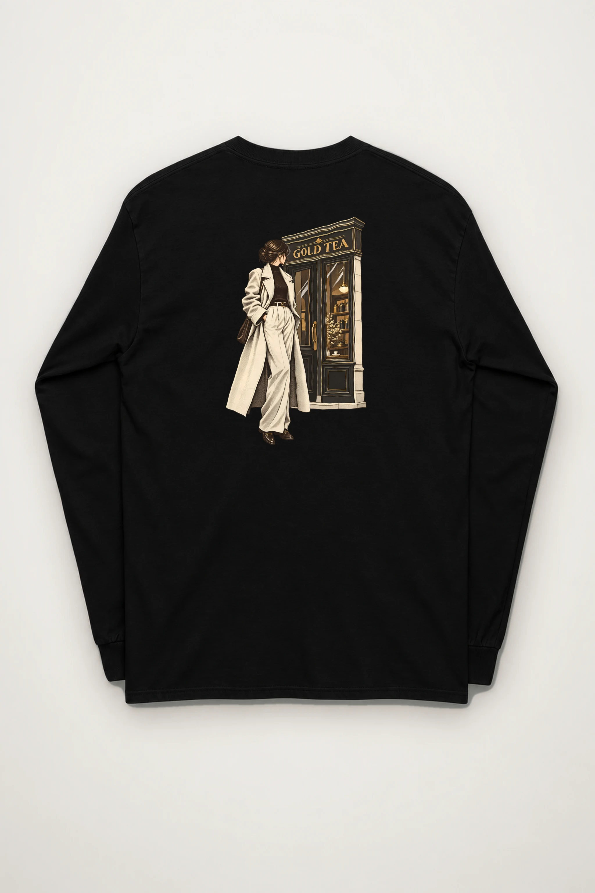 "Gold Tea" Unisex Longsleeve T-shirt