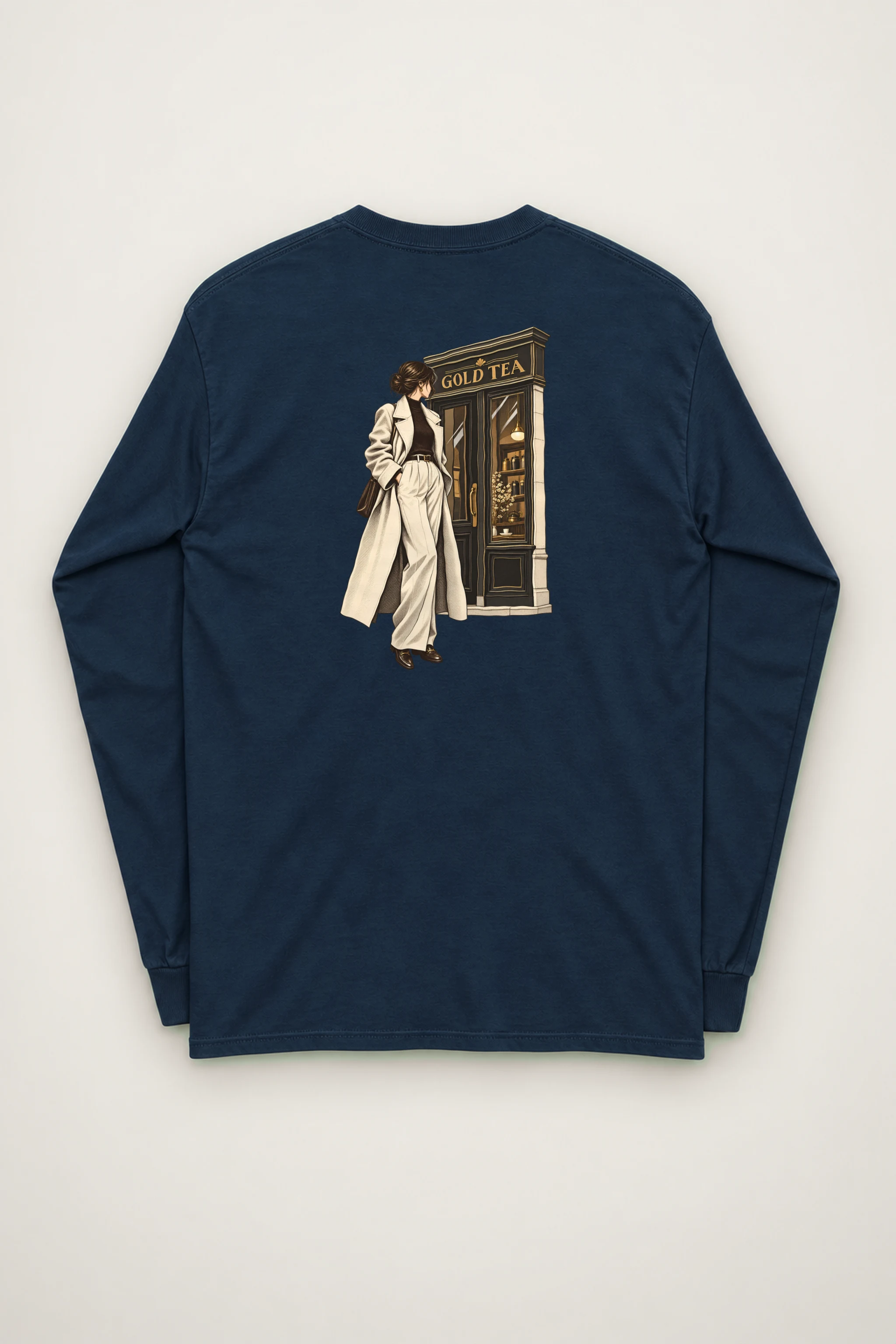 "Gold Tea" Unisex Longsleeve T-shirt