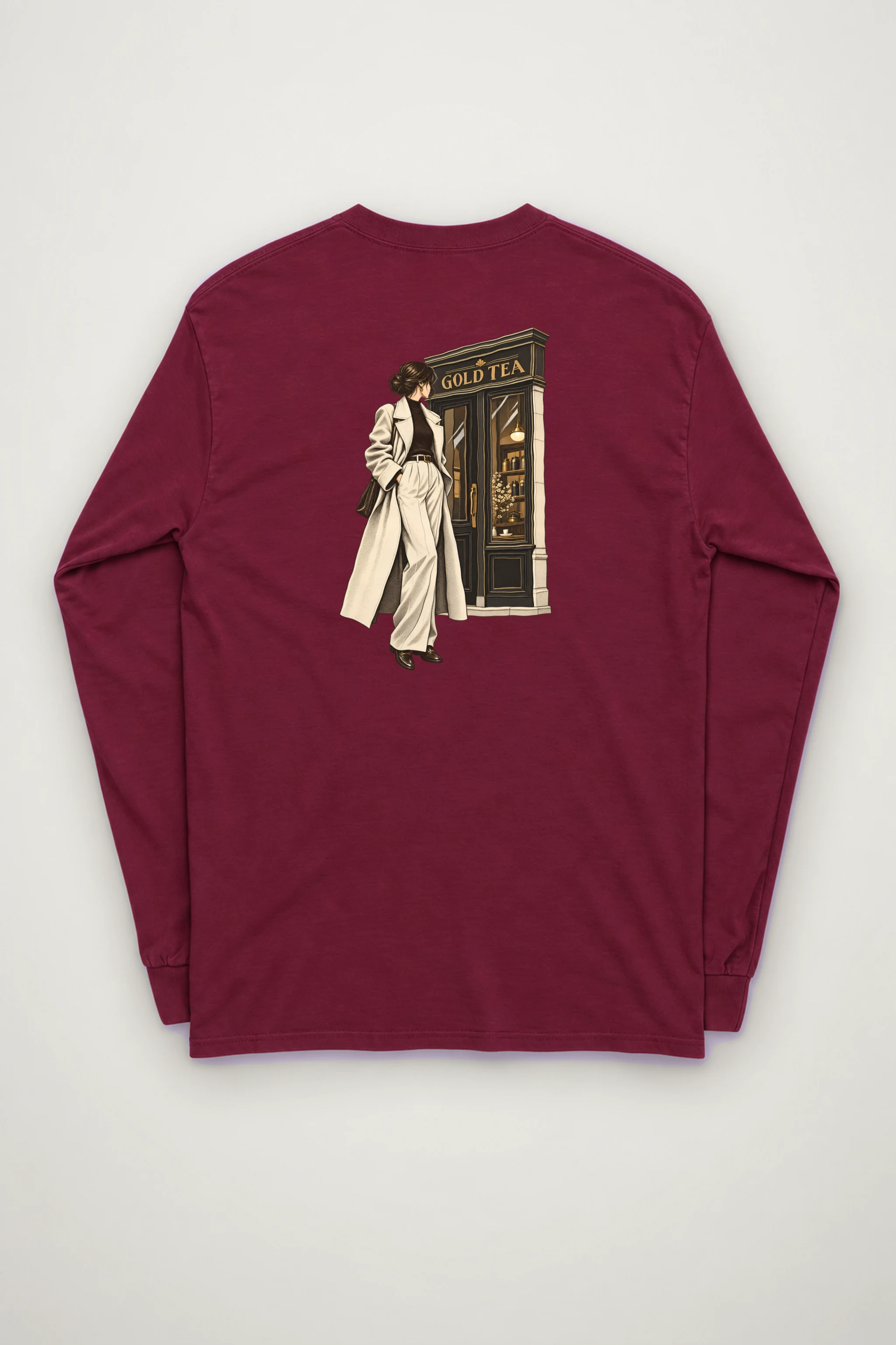 "Gold Tea" Unisex Longsleeve T-shirt