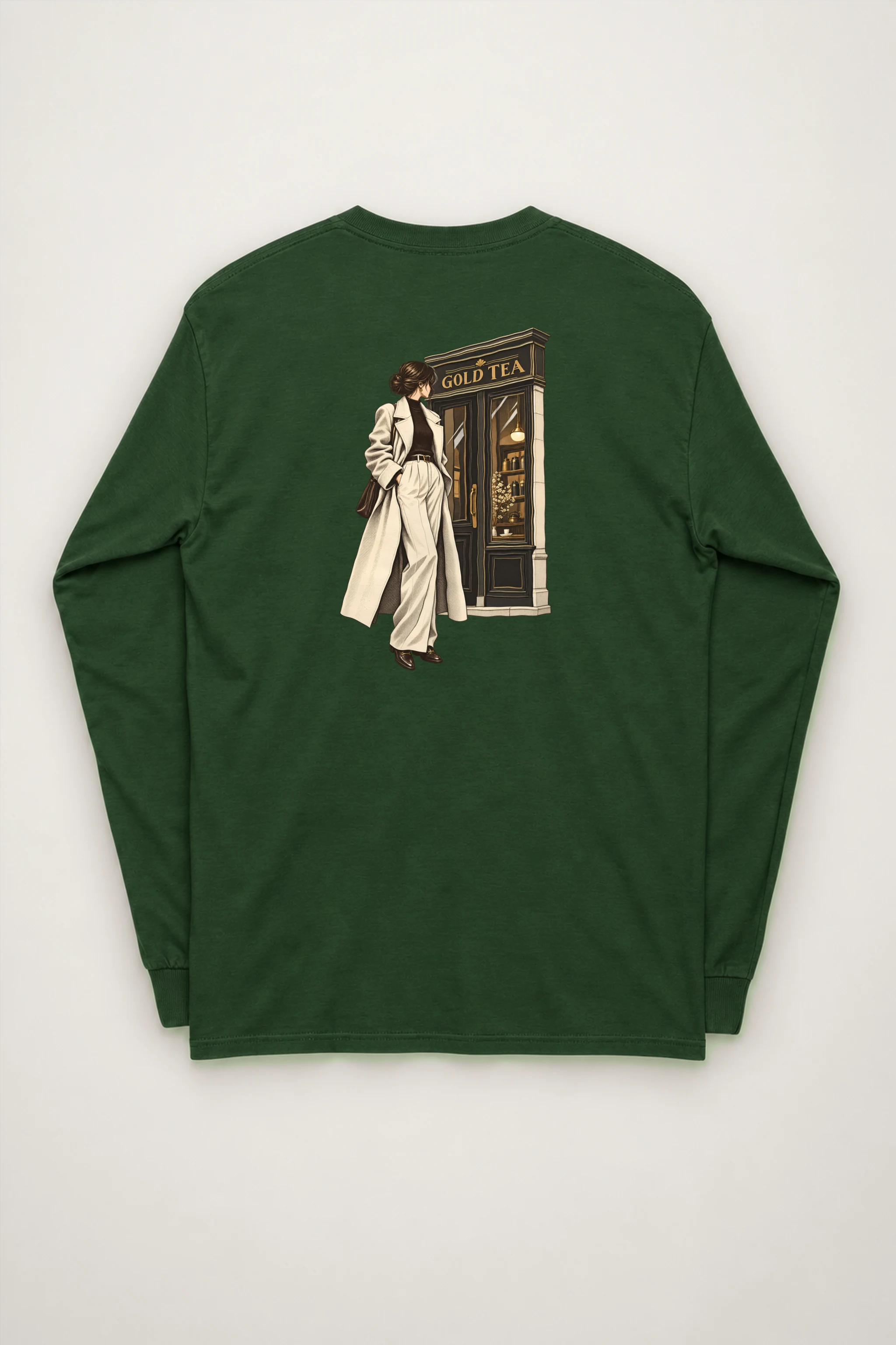 "Gold Tea" Unisex Longsleeve T-shirt
