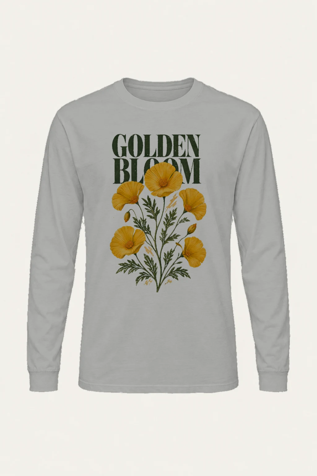 "Golden Bloom" Unisex Longsleeve T-shirt | Gildan 2400